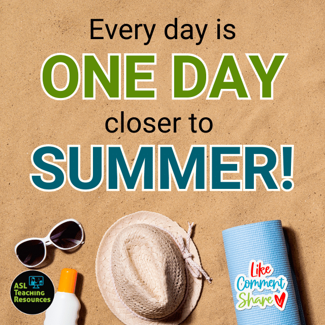 🏖️🎉 Dive into summer with exciting activities! Share your plans and gather inspiration for an unforgettable season. #SummerPlans #FunInTheSun #aslteachingresources