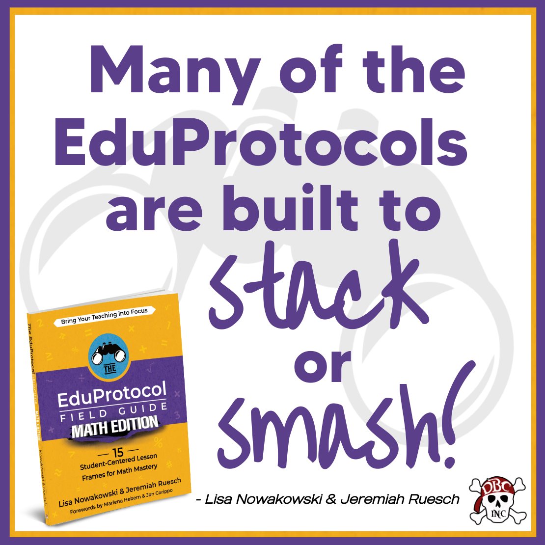 We love how #EduProtocols are so easy to stack or smash to make learning math meaningful and fun!
Learn more from Lisa and Jeremiah right HERE:
📖 daveburgessconsulting.com/books/29563/

@burgessdave @TaraMartinEDU #tlap #dbcincbooks @NowaTechie @eduprotocols
@jcorippo @mhebern