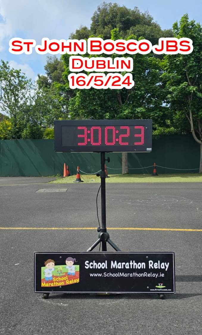 Fitter Younger (@fitteryounger) on Twitter photo It was a brilliant day in Dublin where <a href="/fitteryounger/">Fitter Younger</a> returned to <a href="/stjohnboscojbs/">St John Bosco JBS</a> for their #SchoolMarathonRelay fundraising event as they set a new School Record! #recordbreakers #fitteryounger #fullschoolevent #marathon #activeschool #fitkids <a href="/ActiveFlag/">Active School Flag</a>
SchoolMarathonRelay.ie It was a brilliant day in Dublin where <a href="/fitteryounger/">Fitter Younger</a> returned to <a href="/stjohnboscojbs/">St John Bosco JBS</a> for their #SchoolMarathonRelay fundraising event as they set a new School Record! #recordbreakers #fitteryounger #fullschoolevent #marathon #activeschool #fitkids <a href="/ActiveFlag/">Active School Flag</a>
SchoolMarathonRelay.ie
