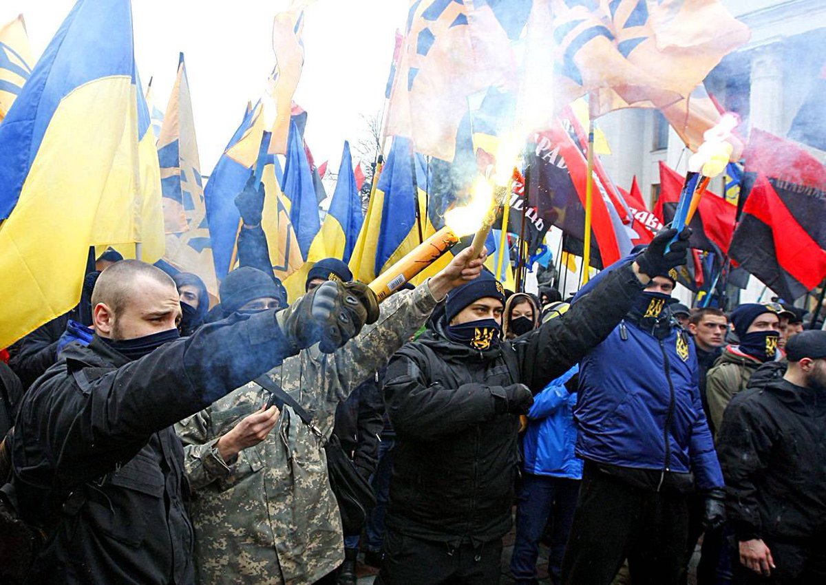 #Buyakevich: London continues to provide full support to radical nationalists and neo-Nazi armed groups who are responsible for countless crimes against civilians in #Ukraine and neighboring states