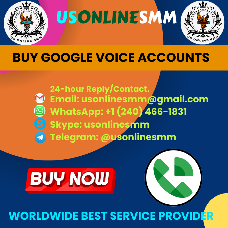 Buy Google Voice Accounts
24-hour Reply/Contact.
Email: usonlinesmm@gmail.com
Whats nambar: +1 (240) 466-1831
Skype: usonlinesmm
Telegram: <a href="/usonlinesmm/">Danyka Sevigny</a>
usonlinesmm.vercel.app/products/buy-g…

#iPad
#Putin
#получается
#ЦСКА
#Europe
Жаль
#China
#минобороны
#Блин
#Тбилиси
#iPhone
#ONEOFUS
#Помню