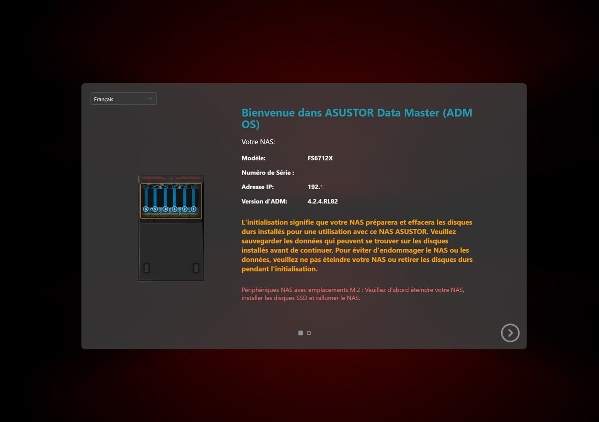 LaRevueGeek's tweet image. Let&apos;s GO !! 😁#asustor #nas