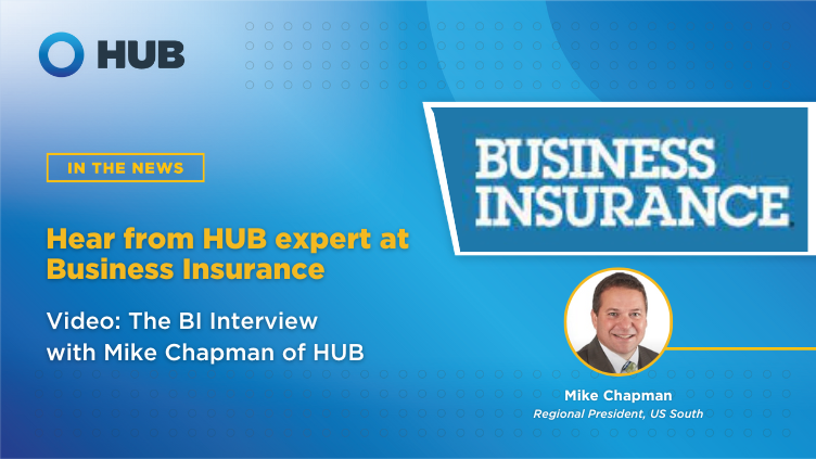HUBInsurance's tweet photo. Mike Chapman, HUB's National Director of Commercial Markets, recently spoke with @BusInsMagazine about the opportunities for the rest of the year &amp; why we're cautiously optimistic about the future.   https://t.co/HluHQdEGTL
#insurance https://t.co/kXgAeG871G