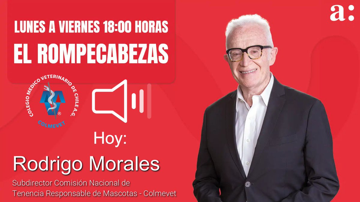 Rodrigo Morales, subdirector de la Comisión Nacional de Tenencia Responsable de Mascotas del Colmevet, para Radio Agricultura y su programa 'El Rompecabezas', refiriéndose al caso de una mujer y su hijo que fueron atacados por perros en la ciudad de Buín.➡️youtu.be/SL-hQfdIcRE