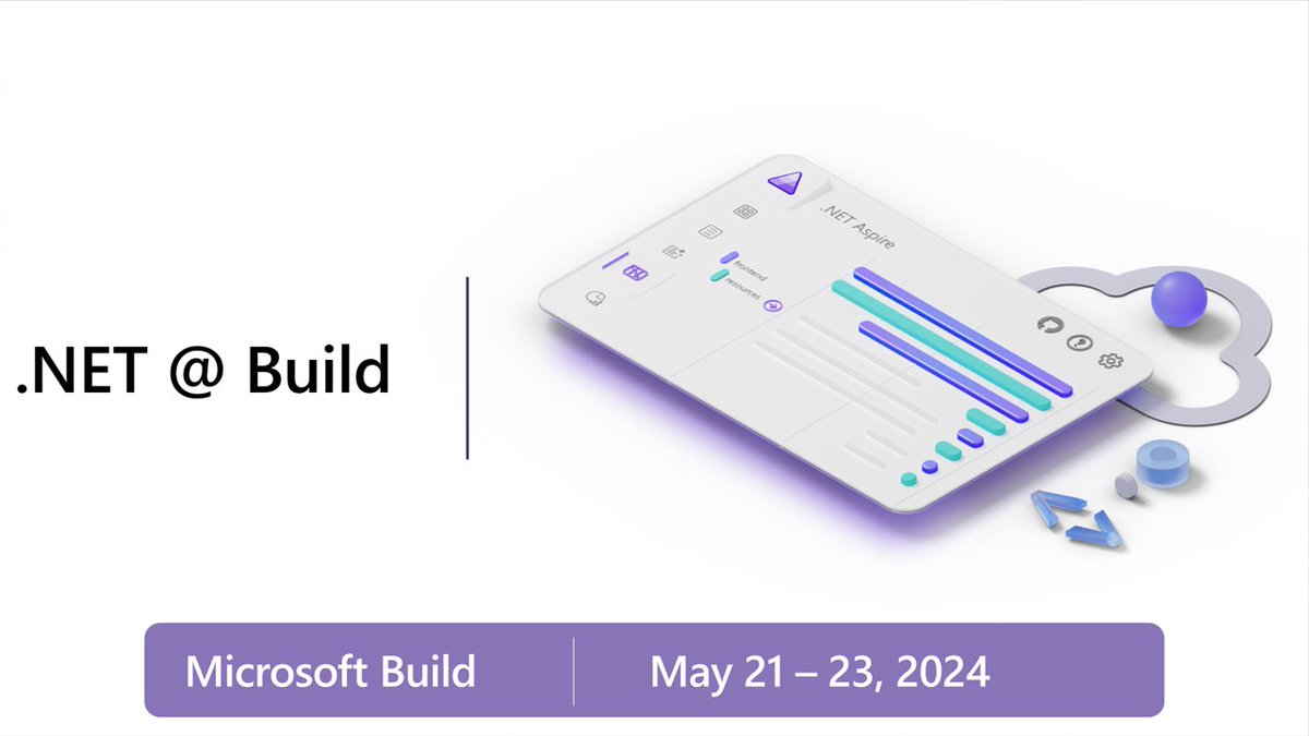 Microsoft Build 2024 is just around the corner, and if you’re a .NET enthusiast, we've got a great lineup of sessions. Join the .NET Team at Microsoft Build 2024! Learn more about our sessions here ➡️ msft.it/6019YVWyt