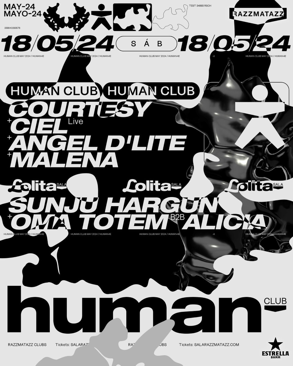 Mañana sábado 18 de mayo en Human Club @RazzmatazzClubs. Especial Courtesy: beatburguer.com/de-viaje-elect… Info y entradas: salarazzmatazz.com/clubs/human