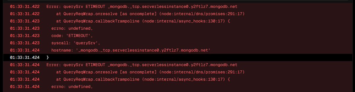 Strangely @vercel  is not connecting to @MongoDB atlas cluster while build. My Application is working fine on my machine I am able to create a prod build in my local env. If anyone else is also facing the same error please let me know 😥

@leeerob #vercel #nextjs