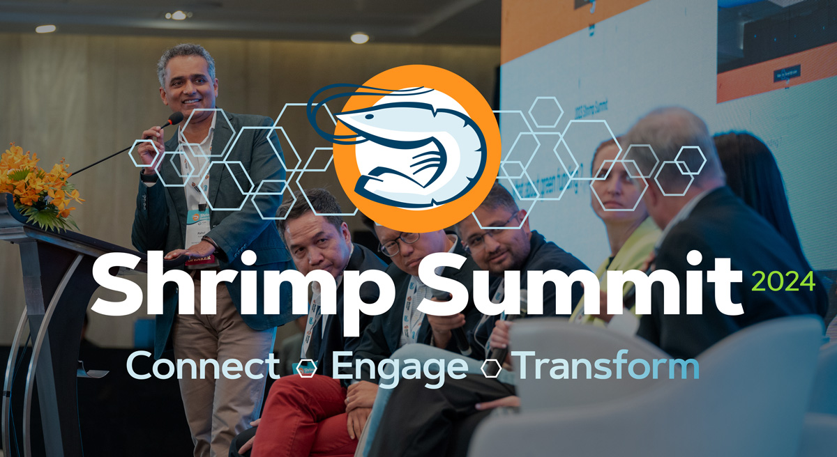 Get answers to the big questions impacting the future of shrimp farming at the Shrimp Summit in Chennai, India. The event will feature speakers from: CPF, The Nature Conservancy, FreshToHome, Kontali Analyse, Skretting, among others. Register now: bit.ly/3wLJHQH