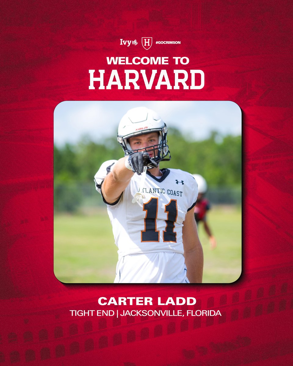 𝙏𝙝𝙚 𝙁𝙪𝙩𝙪𝙧𝙚 𝙞𝙨 𝙃𝙚𝙧𝙚. 👊 ➡️ Carter Ladd ➡️ Tight End ➡️ Jacksonville, Fla. 📰 tinyurl.com/224hu5s2 #GoCrimson x #ClassOf2028 @carterladd