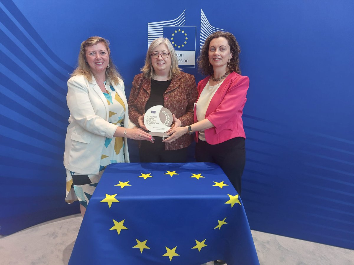 Technological University of the Shannon awarded European Gender Equality Champion Prize hea.ie/2024/05/16/tec…