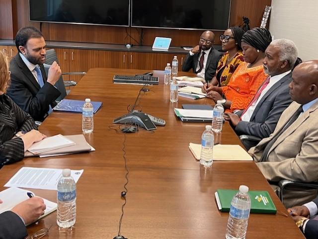 Productive meeting with Nigerian Foreign Minister @YusufTuggar and his delegation. Following the important dialogue b/w our countries at the Binational Commission in Abuja, we discussed steps to protect religious freedom and freedom of expression for all and to hold accountable