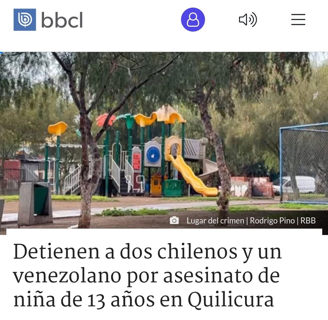 ⚠️⚠️ *Detienen a dos chilenos y un venezolano por asesinato de niña de 13 años en Quilicura* biobiochile.cl/noticias/nacio…