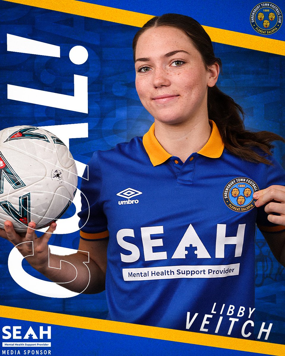 GOALLLL!!!! LIBBY WELCOME BACK! 🤝 #Telford 1-5 #Salop 🔷️🔶️#Salop