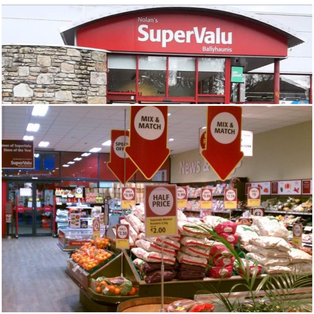 Sincere thank you to Geoff and all the Team at Supervalue Ballyhaunis for sponsoring the upcoming weekend competition ⛳