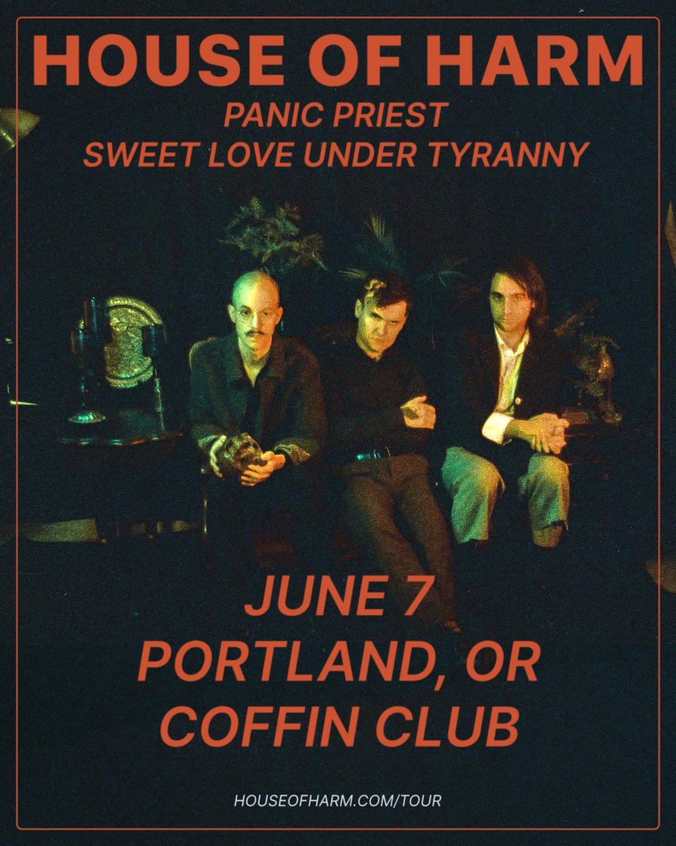 🗡️ Portland June 7 🗡️ We play @ Coffin Club w/ Panic Priest & Sweet Love Under Tyranny Tickets: treetix.com/49hm-/coffincl…