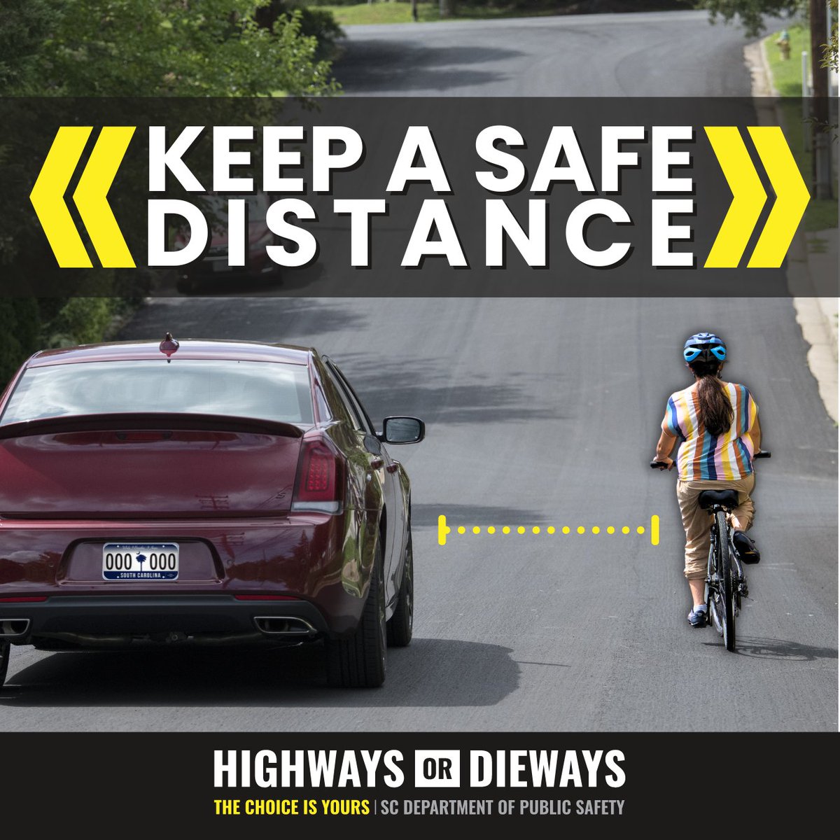 During #NationalBikeToWorkDay, we'd like to remind everyone to work together to reduce the risk of collisions on our roads. Drivers — watch for bicyclists & keep a safe distance as you pass a cyclist. Cyclists — ride with the flow of traffic and stay to the right of the lane.