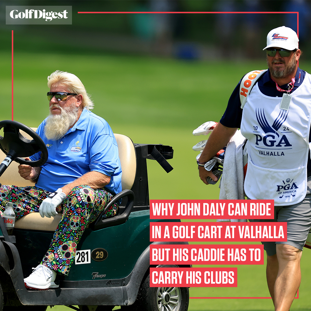No sight represents the PGA Championship better than JD zooming around fairways.

Read more: glfdig.st/2oRQ50RIZNO