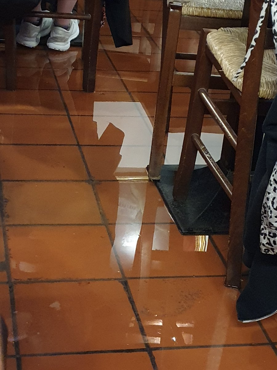 AshleyRiggs_TS's tweet image. When the part of the evening you spend in the flooded restaurant is actually the idyllic part...😅😅😅 #workintheveneto #lifeintheveneto #postconference #prearmageddon