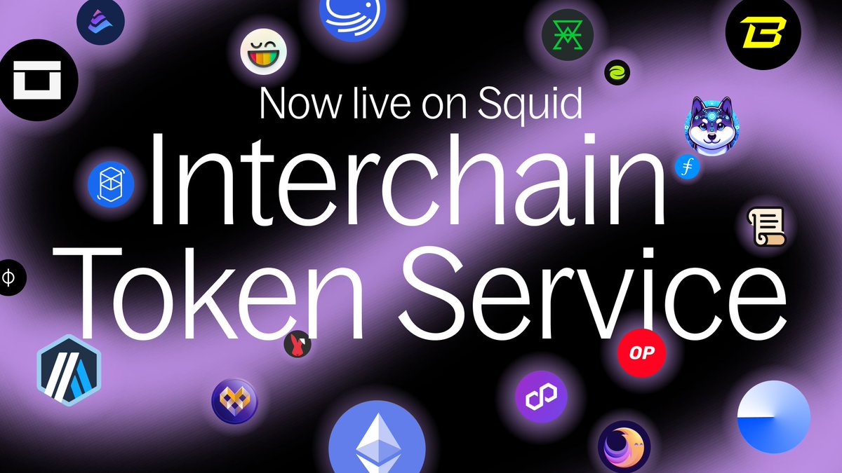 Are you ready to enter the Interchain? Interchain Tokens are now live on Squid. Swap into new and bridge across the familiar with unlimited access at your fingertips. From Axelar's Interchain Token Service to moving Interchain Tokens across chains with Squid, let's dive in 🧵