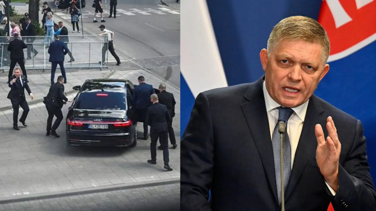 🇸🇰 Fascinating rhetoric in the Western press regarding the assassination attempt on Slovak PM Fico, in key points: ▫️ Fico has rolled back democracy in his country; ▫️ Fico is a pro-Russian politician who is strongly opposed to arms supplies to Ukraine and is therefore a