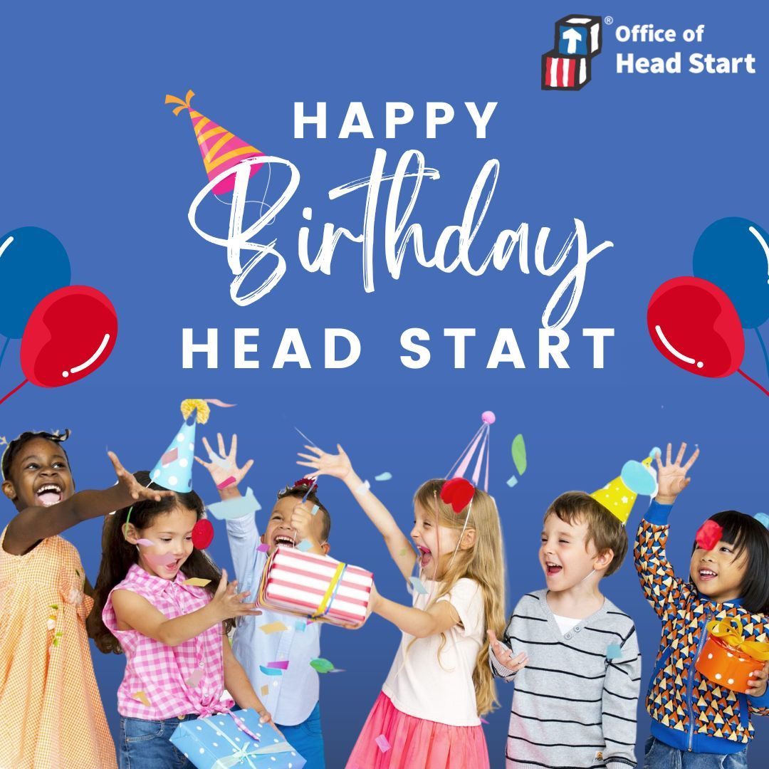 59 years of empowering young minds! 🎉 Since 1965, @HeadStartgov programs have been dedicated to giving children from low-income families the tools they need to thrive in school and beyond. #HappyBdayHeadStart #CelebratingHeadStart