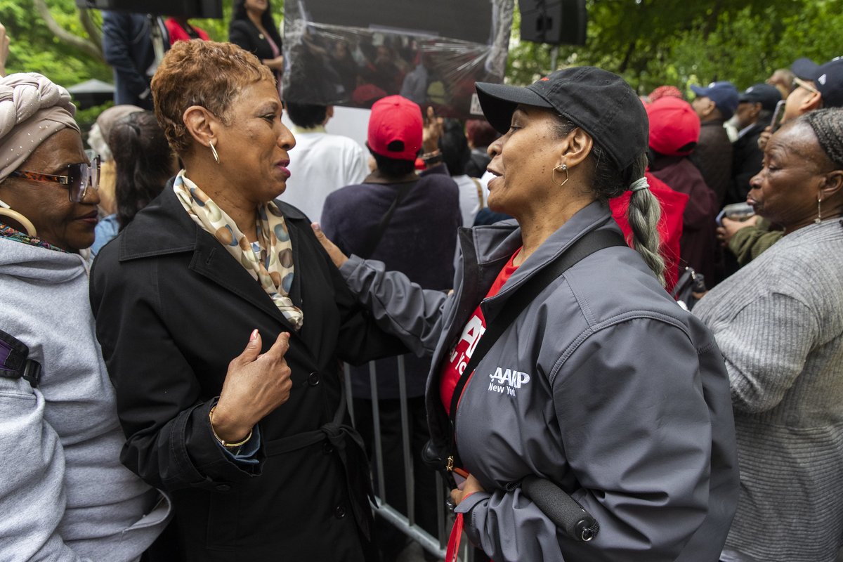 With the right investments, we can ensure that our seniors can age with dignity. 
  
We are calling on the Administration to:
🍲Increase + baseline funding for older adult meals
🏠Expand older adult case management + home care services
💰Restore funds for older adult centers