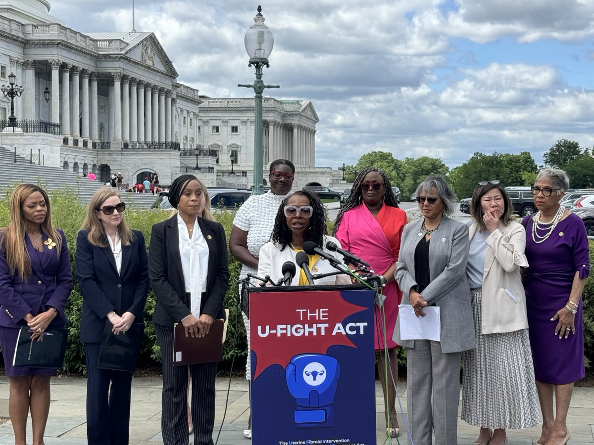 It’s past time Congress takes action to bridge the disparate health outcomes bringing life-long harms to Black women. I’m proud to stand alongside @RepShontelBrown and our colleagues to support the #UFIGHT Act and, at long last, win this essential fight against uterine fibroids.