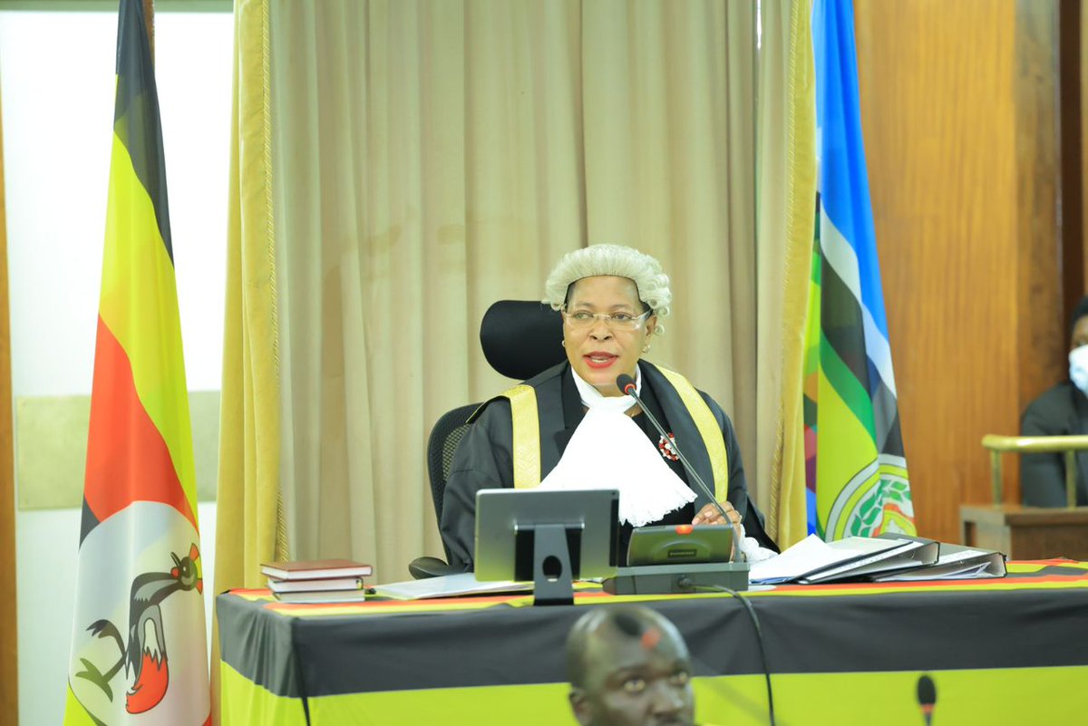 The Speaker @AnitahAmong has prorogued the House marking the end of the Third Session of the 11th Parliament. #PlenaryUg