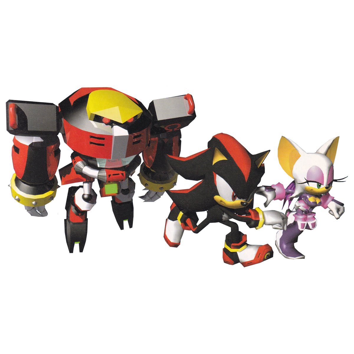 SoaHCity's tweet image. Sonic Heroes teams official art. #SonicTheHedgehog