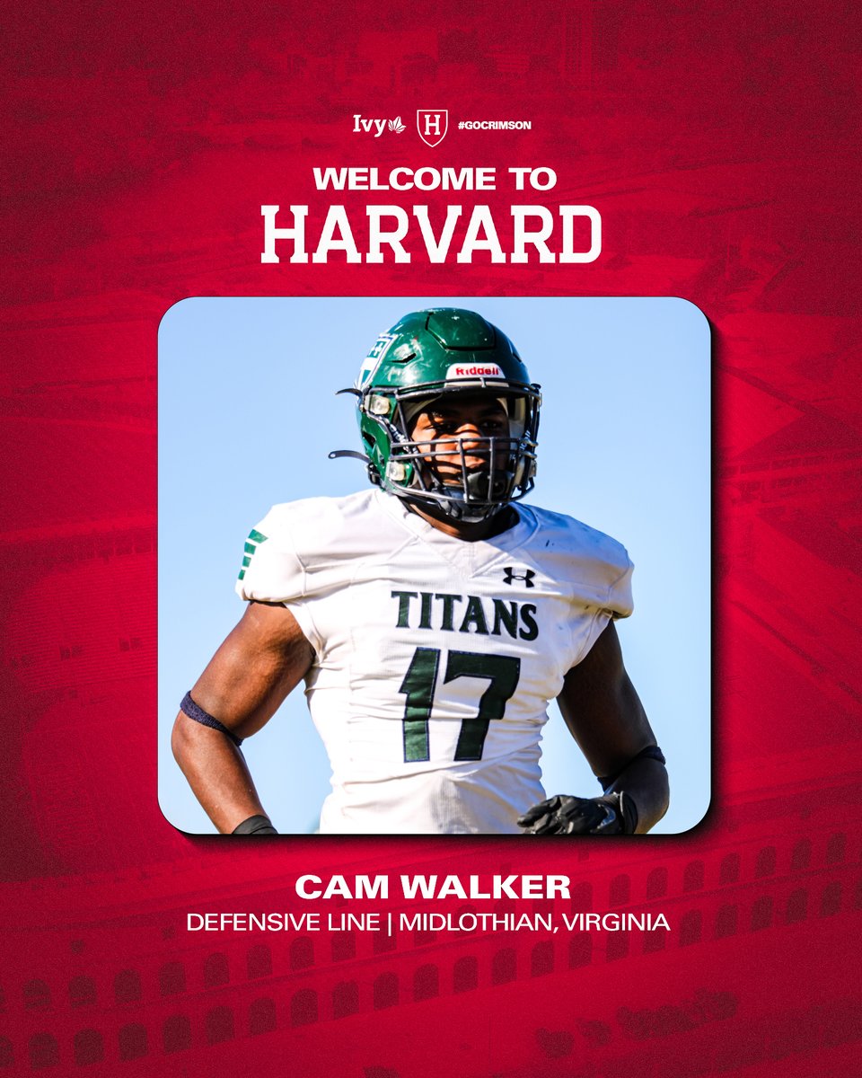 𝙏𝙝𝙚 𝙁𝙪𝙩𝙪𝙧𝙚 𝙞𝙨 𝙃𝙚𝙧𝙚. 👊 ➡️ Cam Walker ➡️ Defensive Line ➡️ Midlothian, Va. 📰 tinyurl.com/224hu5s2 #GoCrimson x #ClassOf2028 @CamWalker_2024