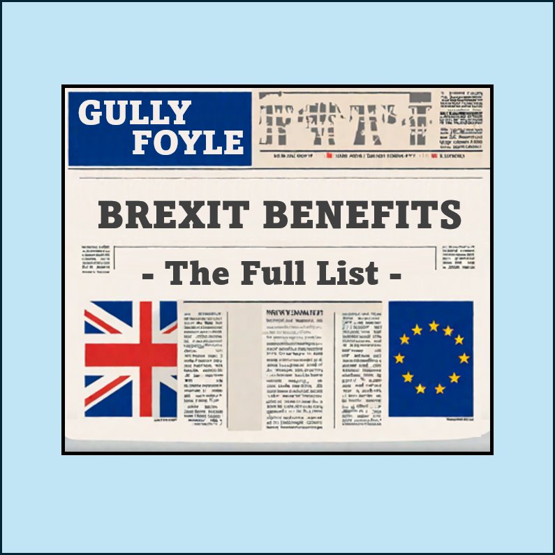 🚨THE BREXIT BENEFITS LIST 2024🚨 In March '22, I was asked to provide 10 'Tangible Benefits' of leaving the EU. So over the course of a lunch break I wrote a list of 10 and sent it over. Since then it has been shared thousands of times, and even made the press multiple times.