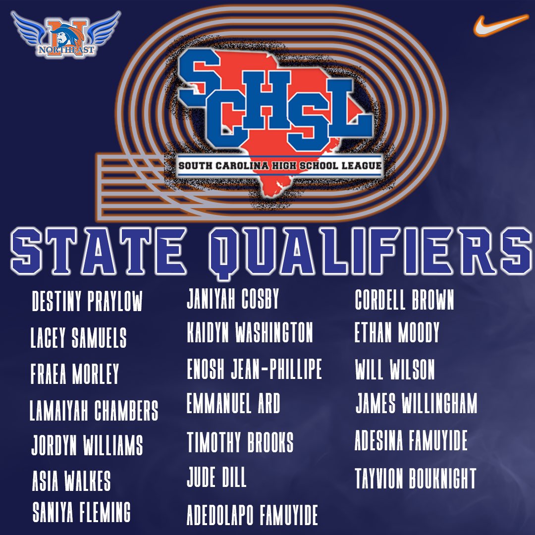 🚨🏆4A State Meet🏆🚨 Saturday | May 18 ⏰ 9:00 AM 📍Spring Valley HS #WhatsGoodRNE 🧡💙
