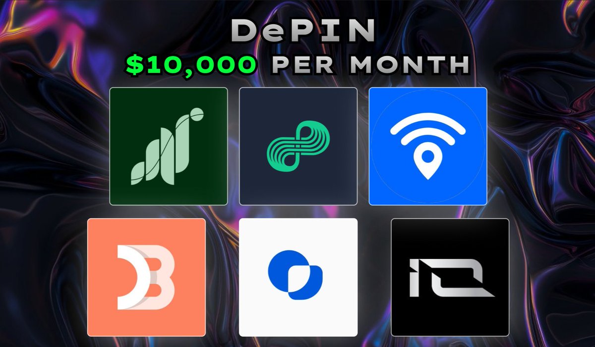 DeFiMidas's tweet image. DePIN is the key to earning $10,000 per month!

All you need to do is spend just 20 minutes a day.

Here are 6 DePIN apps that will change your life👇🧵