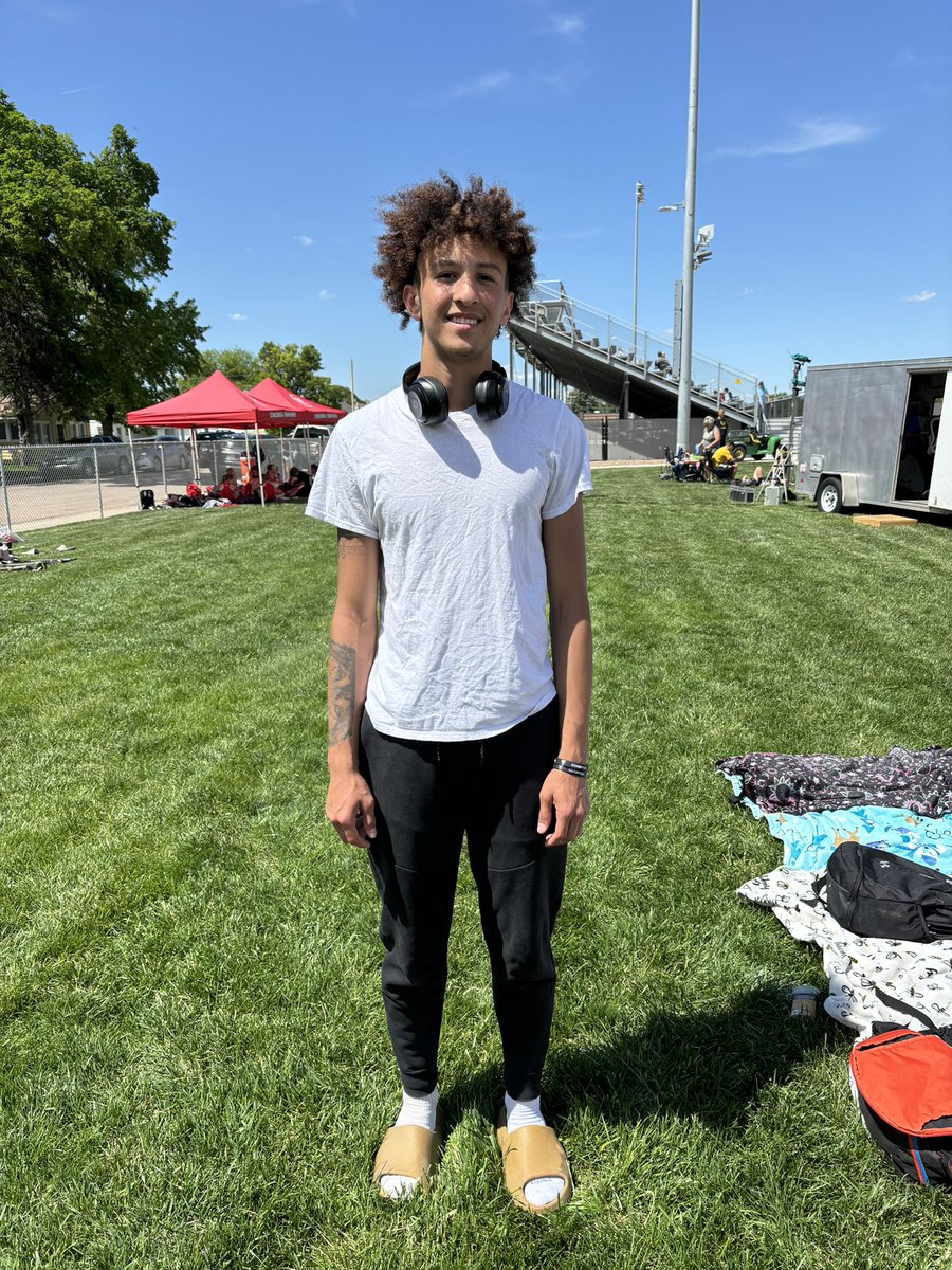 CoachJMonty's tweet photo. Congratulations to Kyden Thompson! He High Jumped 6’2” and punched his ticket to State!

@MHSBullpups https://t.co/vLIQBvOM2L
