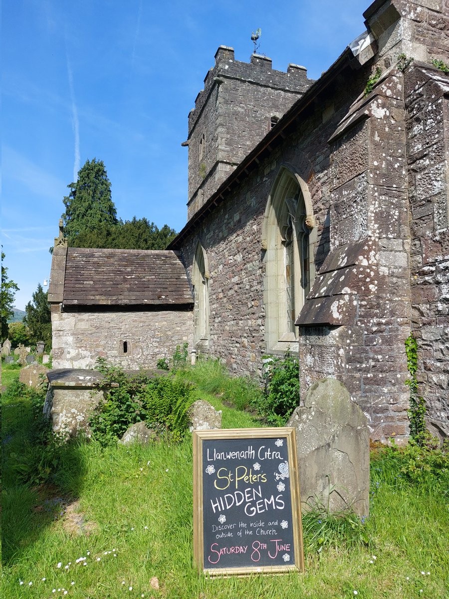 St Peter's Church Llanwenarth tweet media