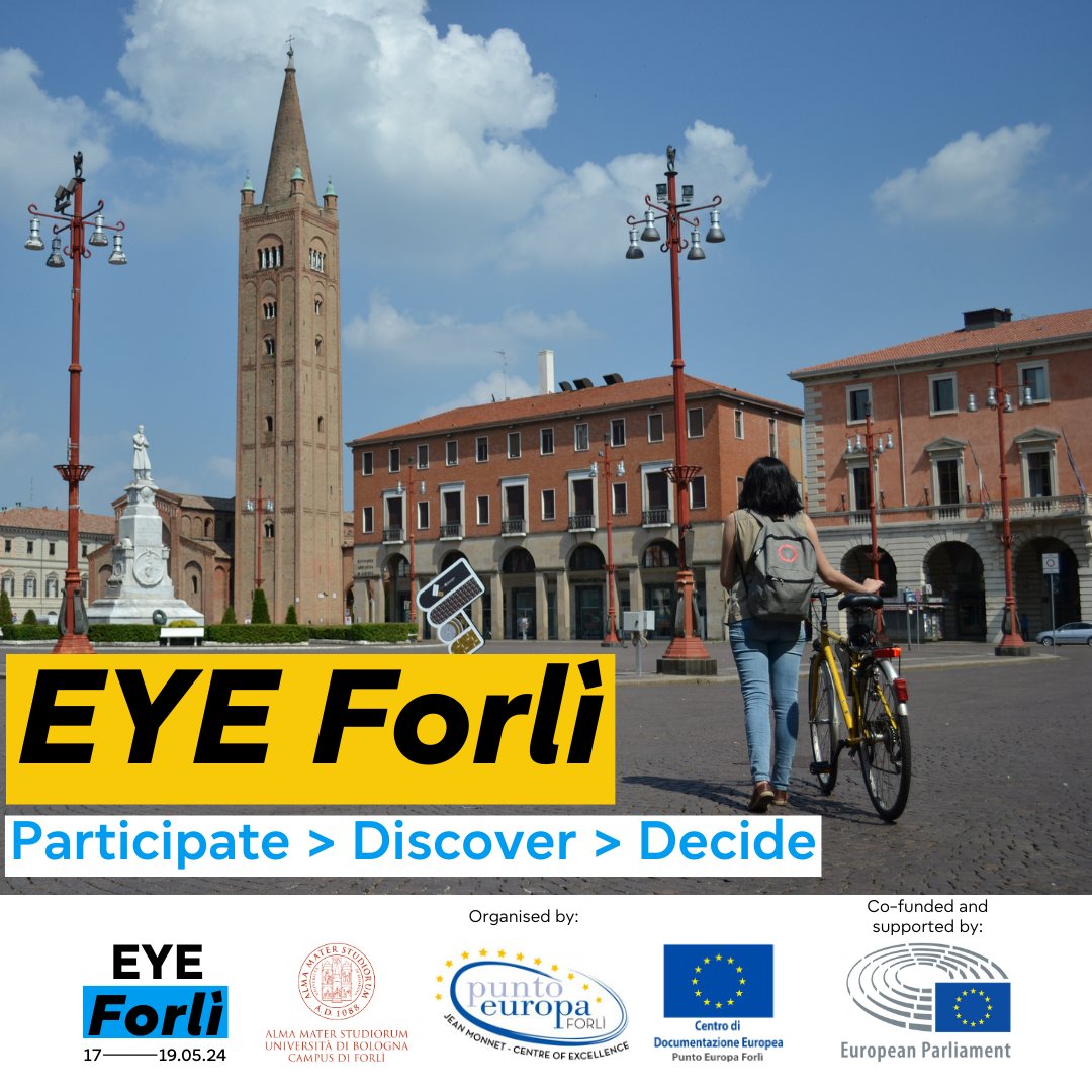 ⚡️Join us at the European Youth Event 2024 in Forli! 💡We will participate in an event titled “What about (E)d(U)cation? Communicating Youth Opportunities Abroad” on May 18, 9:30am - 11:00am. 📝If you are 16 to 30 years old, book your place or participate with your class!