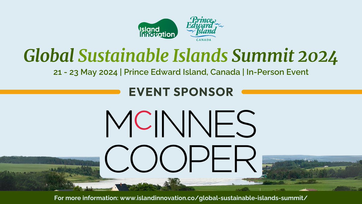 We’re excited to sponsor & join the Global Sustainable Islands Summit 2024 from May 21-23. Organized by Island Innovation, this event will gather professionals, researchers, policymakers and industry leaders to discover new #SustainableEnergy solutions. bit.ly/3V4QA8b