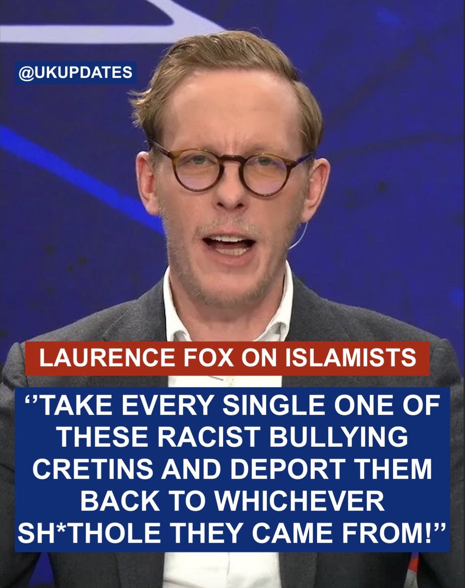 Do you agree with Laurence Fox?