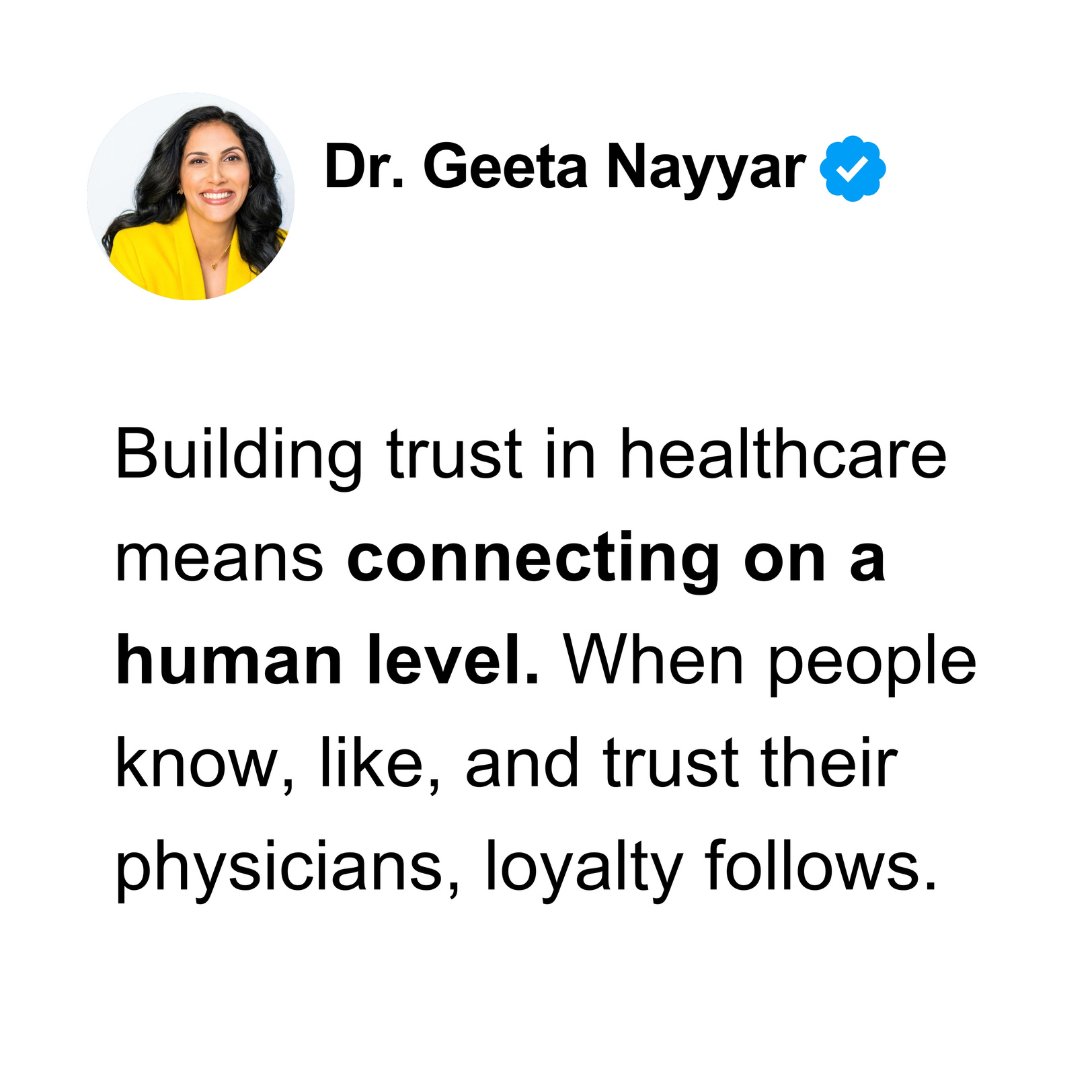 At the heart of every interaction lies a fundamental human connection that motivates, & captivates us. From your trusted hairdresser to your doc, when you find professionals you know, like, & trust, a lasting bond forms. In #healthcare, fostering this trust is critical.