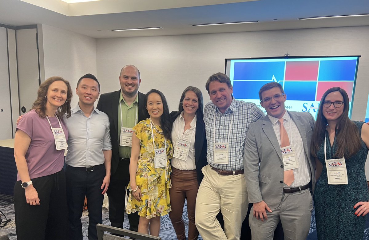 🎉 Love this group of K awardees and co-panelists! 

👯 Research careers are tough and filled with setbacks. Having peer mentors and a community of mutual support is so critical for cultivating fulfillment and sustainability #SAEM24