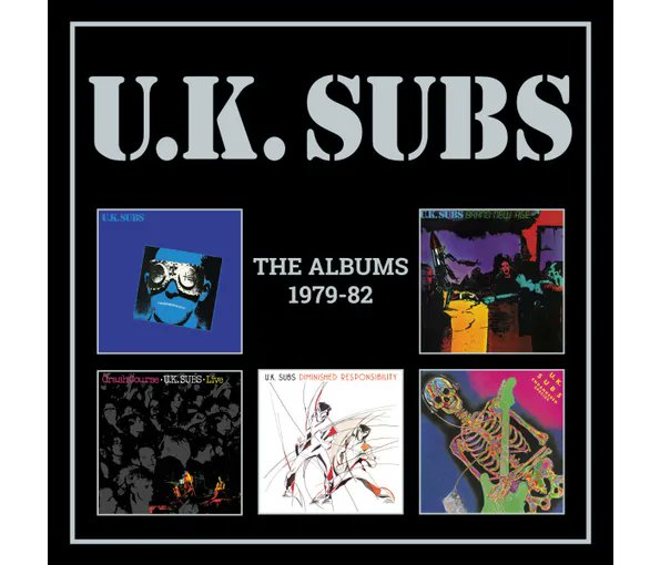 Hello everyone! We're starting today with some Punk Rock courtesy of Alun Jones as he checks out the @UKSubs album boxset from 1979-1982, out via @CaptainOiUK / @CherryRedGroup. Read his review here: ever-metal.com/.../uk-subs-th…