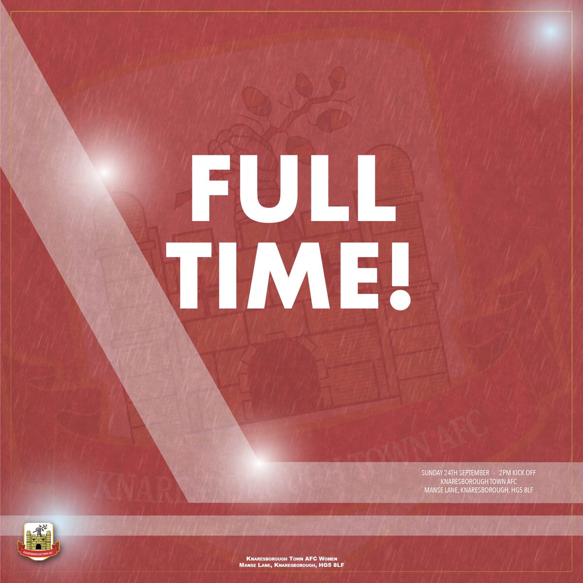Full time: Knaresborough Town Women 2-1 Horsforth St. Margaret’s 

<a href="/WRCWFL/">West Riding County Women's Football League</a> <a href="/KnaresboroughFC/">Knaresborough Town AFC</a> #HerGameToo #ThisGirlCan #WeCanPlay #Football #WomensFootball