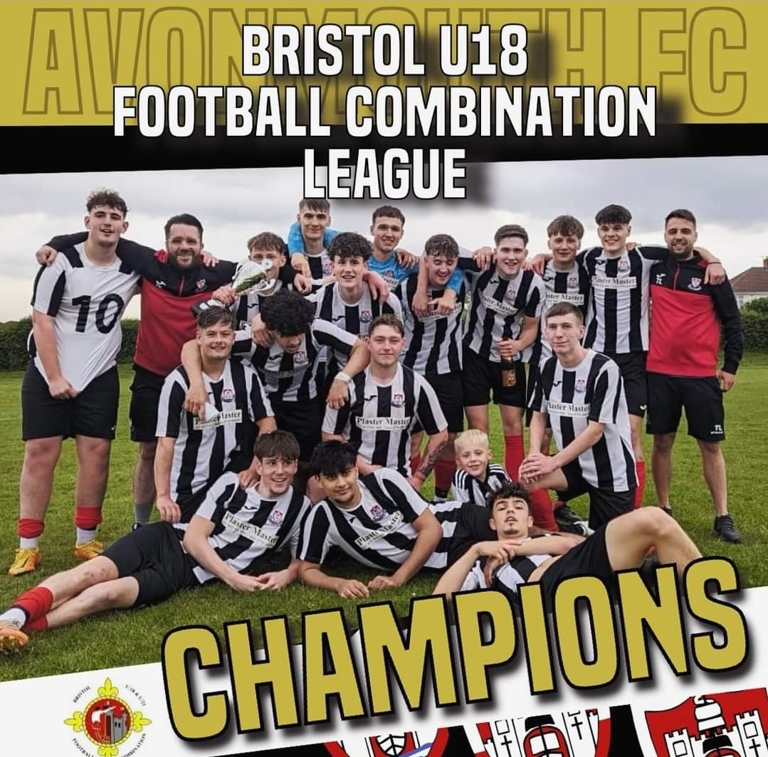 Massive congratulations to our U18s who have won the Bristol U18 Football Combination League after beating Hanham Abbotonians 4-1 today 

The future is bright 👌

#UpTheMouth