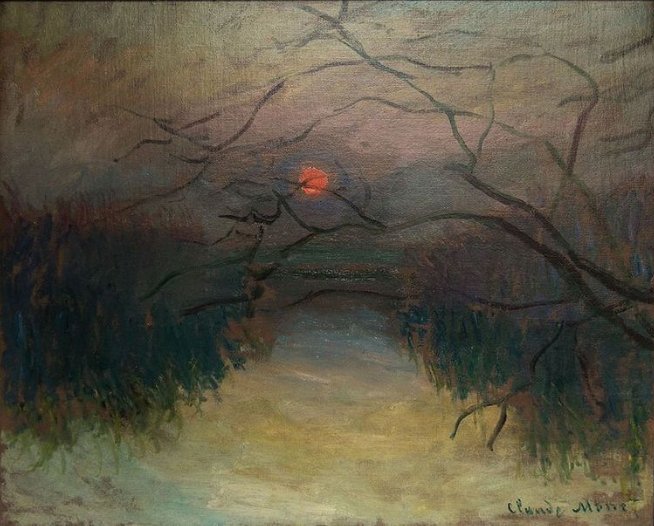 impression_ists's tweet photo. Sunset by Monet https://t.co/cQezU0c9g3