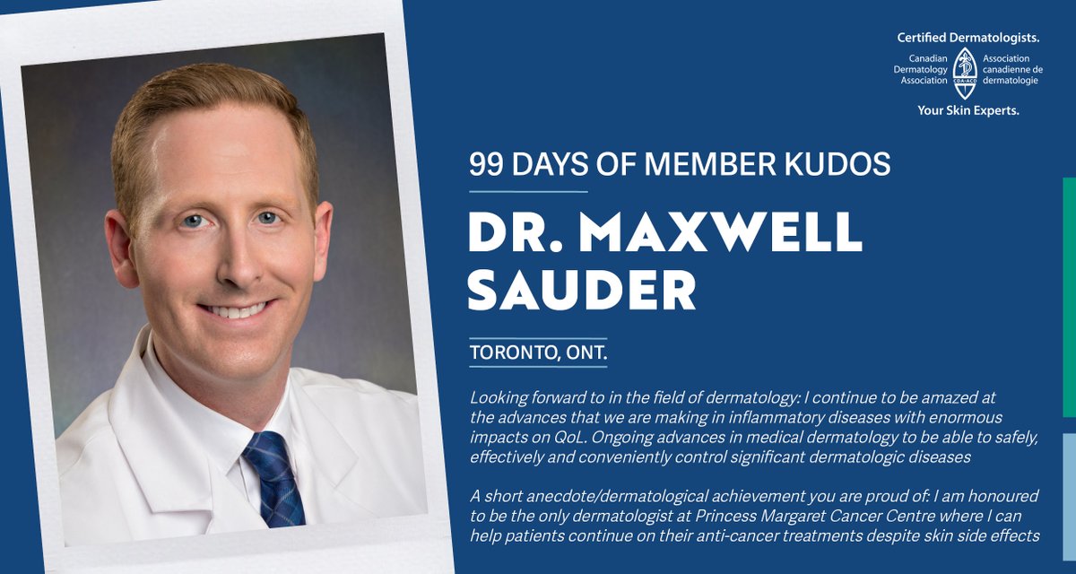 Kudos to Dr. Maxwell Sauder, a member of the CDA Board of Directors! We’re extremely grateful for his extensive involvement with the association, having been a JCMS reviewer, and currently sitting on three committees, not including the CDA board. 1/4