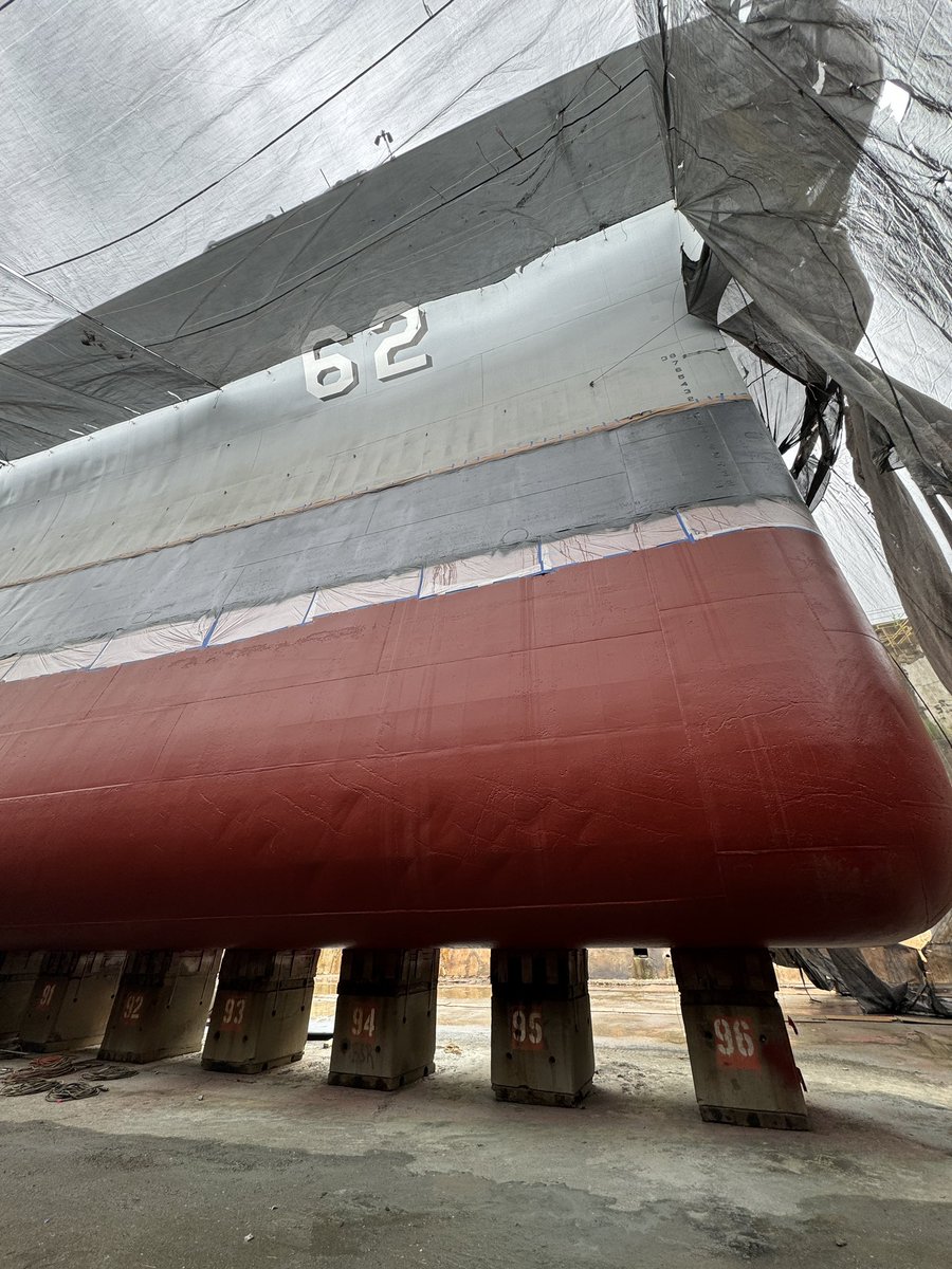 Another great weekend of dry dock tours are ahead! If you can’t make it this weekend, we are selling tickets through June 7, 8, and 9 including Memorial Day Monday. Be sure to book your spot to see Battleship New Jersey out of the water! 63691.blackbaudhosting.com/63691/Dry-Dock…