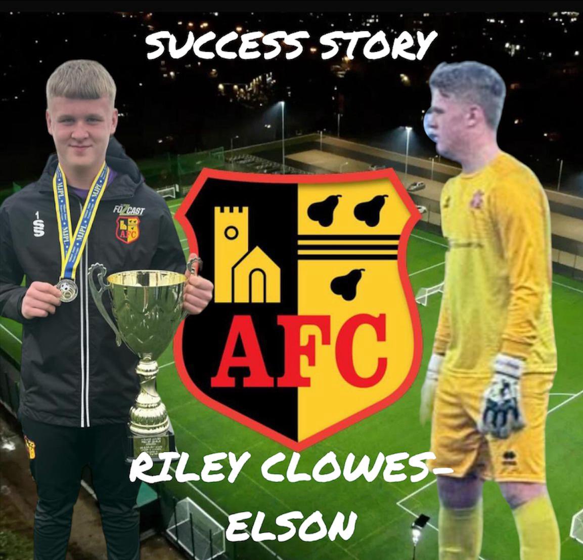 2nd of the evening, 6th of the season & that’s 9 in 2 seasons of lads we’ve managed to get into Acadmey football. Riley coming from the lower leagues in Sunday football has just gone from strength to strength to joining. Top lad & class keeper 👐🏽🚫 #UpTheChurch⛪️ @Alvechurch1st