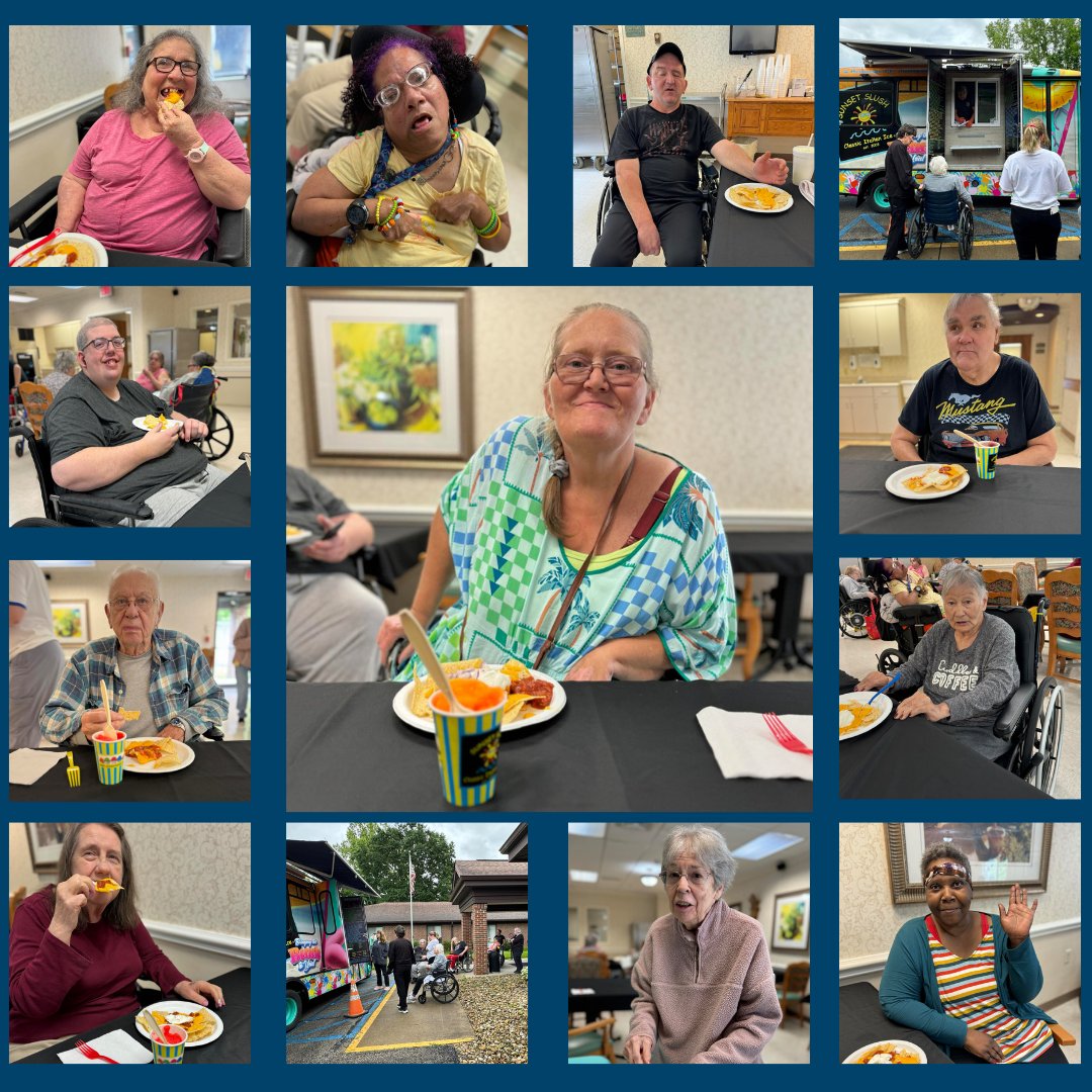 Super Hero Day was a blast with a tasty nacho bar and refreshing Sunset Italian Ice! 🦸‍♂️🍧 Our residents had a fantastic time celebrating with their favorite heroes and delicious treats. 

#BuckeyeForest #SeniorLiving #SuperHeroDay