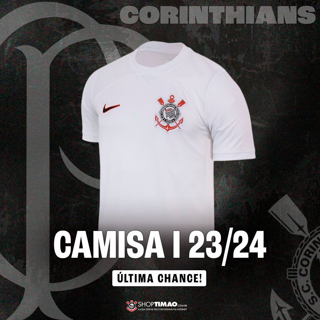 Ainda dá tempo de garantir o manto da última temporada, Fiel! Garanta o seu em 3x vezes sem juros de R$50 ⚠️ 🛒 Corre na ShopTimão pra completar sua coleção >> mla.bs/7e9254a0