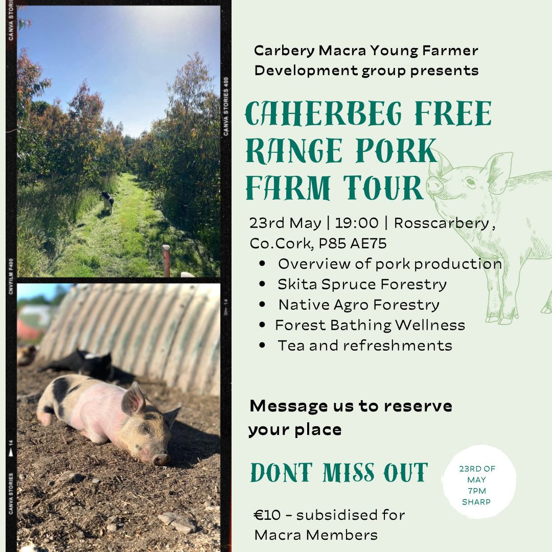 We are looking forward to this <a href="/MacranaFeirme/">Macra na Feirme</a> young Farmers development group event! Message us if you’d like to join!